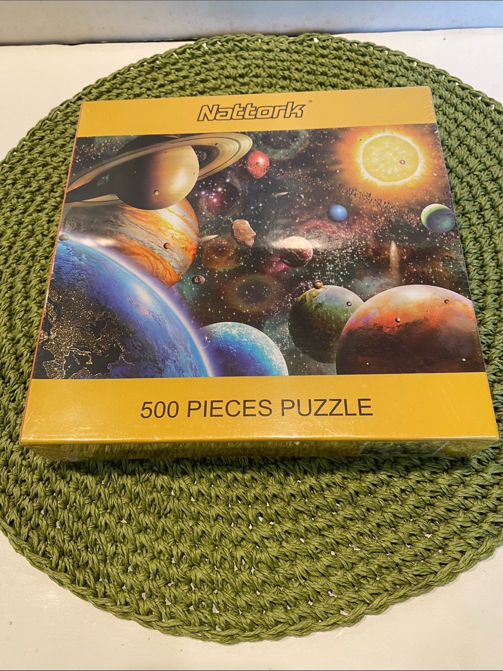 NIB Solar System 500 Piece Jigsaw Puzzle